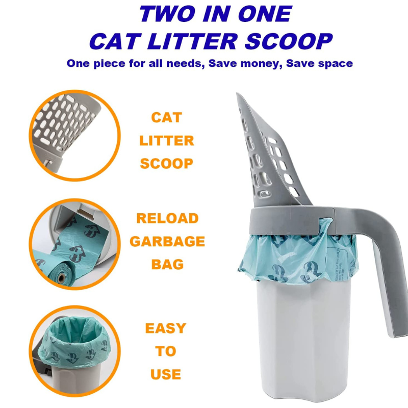 Haylo™ Integrated Cat Litter Scoop