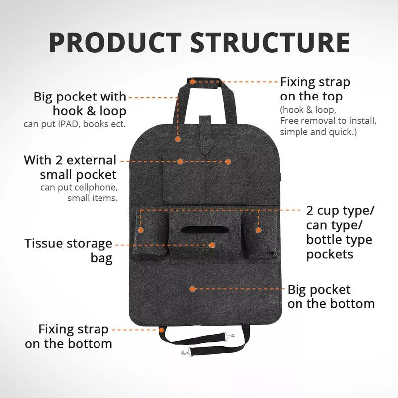 Haylo™ Car Seat Organizer