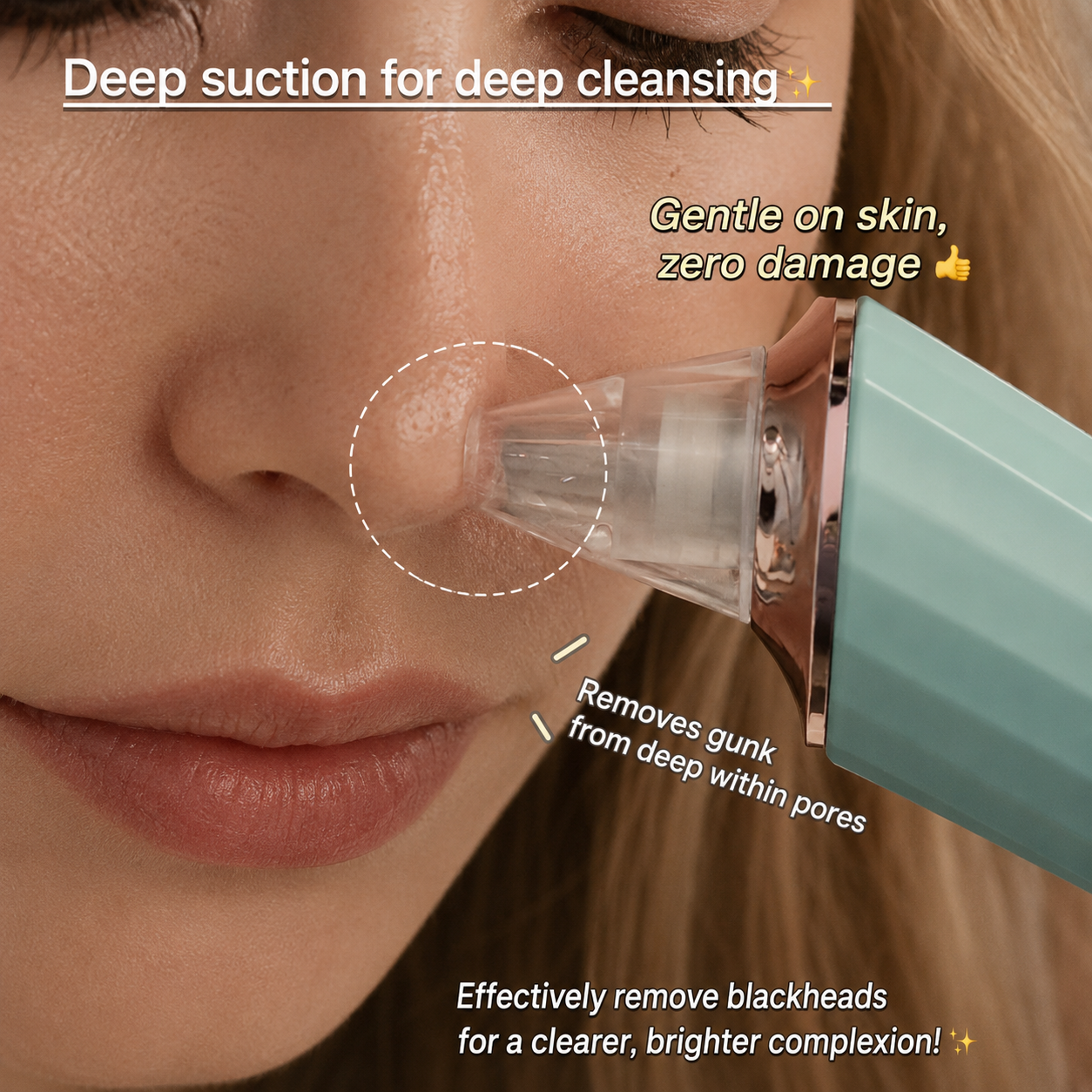 Rechargeable Deep Clean Pore Vacuum