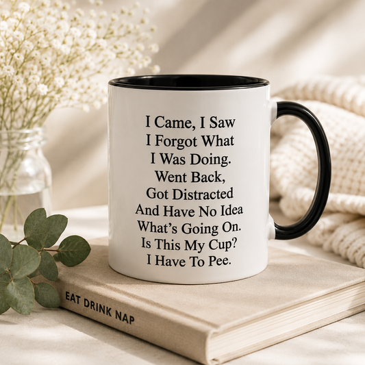 Funny Forgetful Coffee Mug