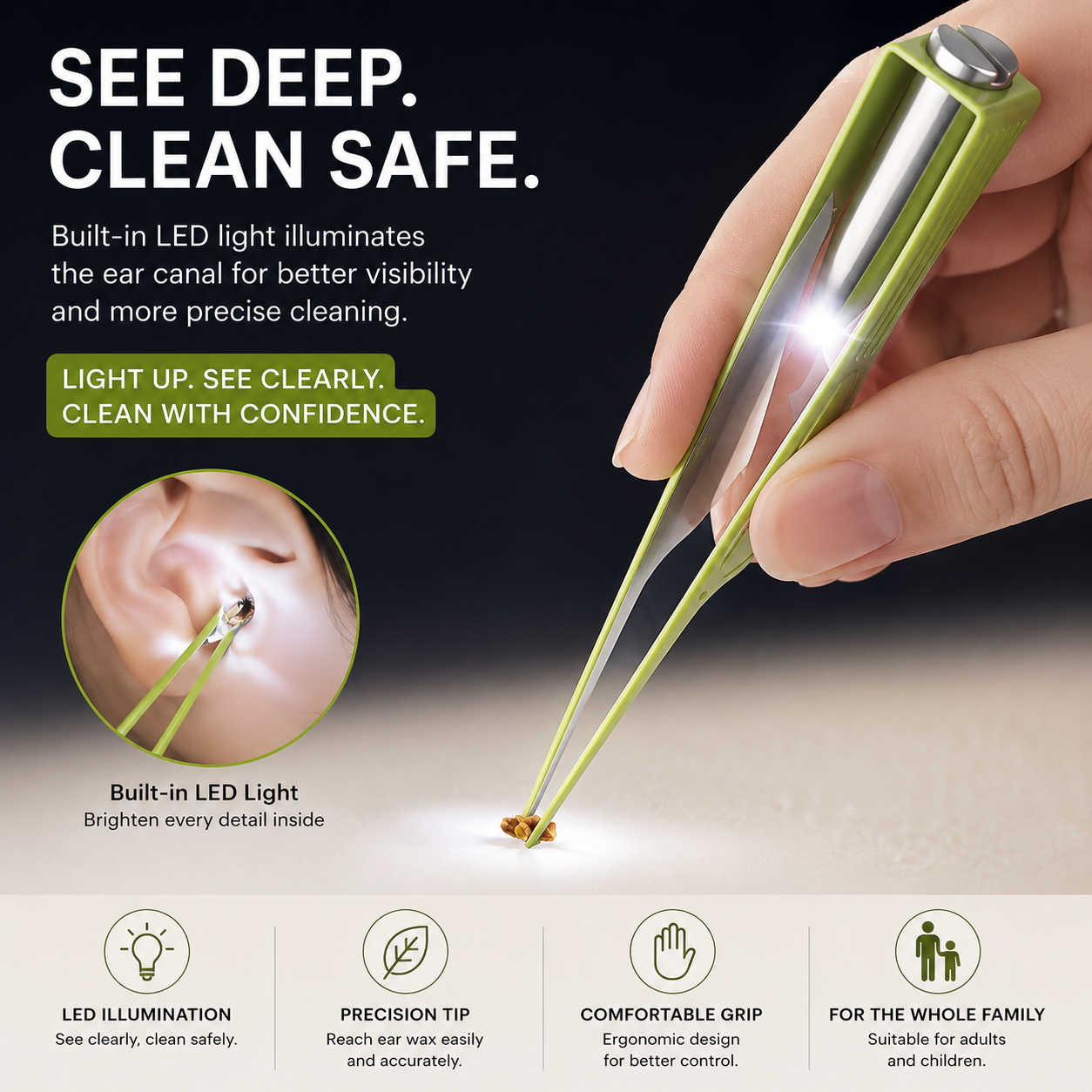 GlowClean™ Ear Pick (Buy 2 Get 1 FREE)