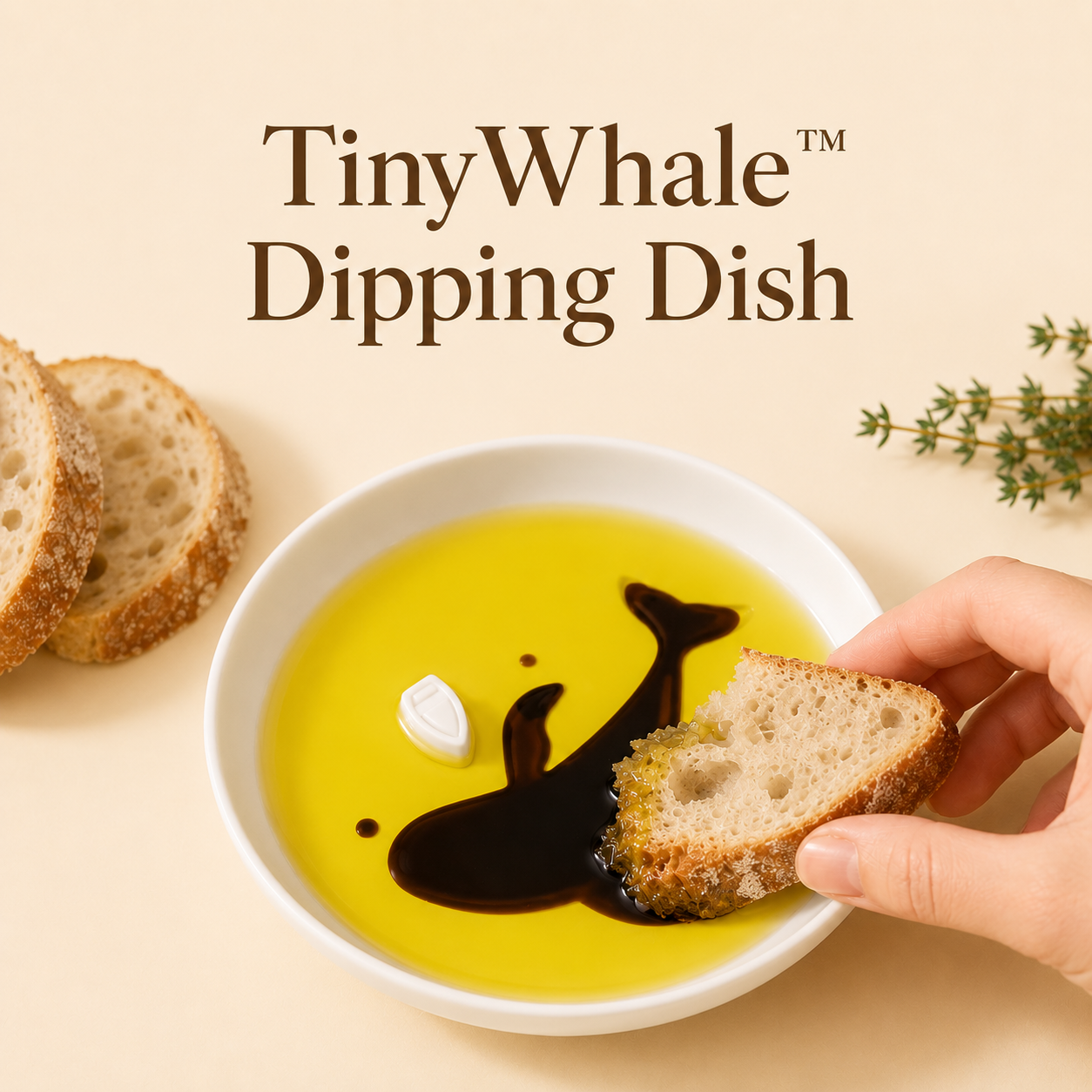 TinyWhale™ Dipping Dish