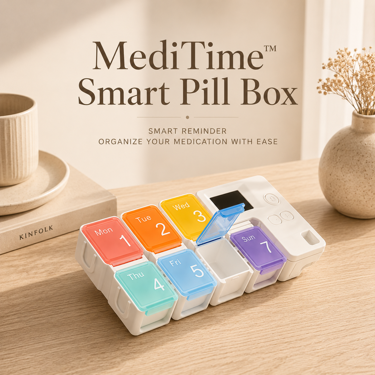 MediTime™ Smart Pill Box