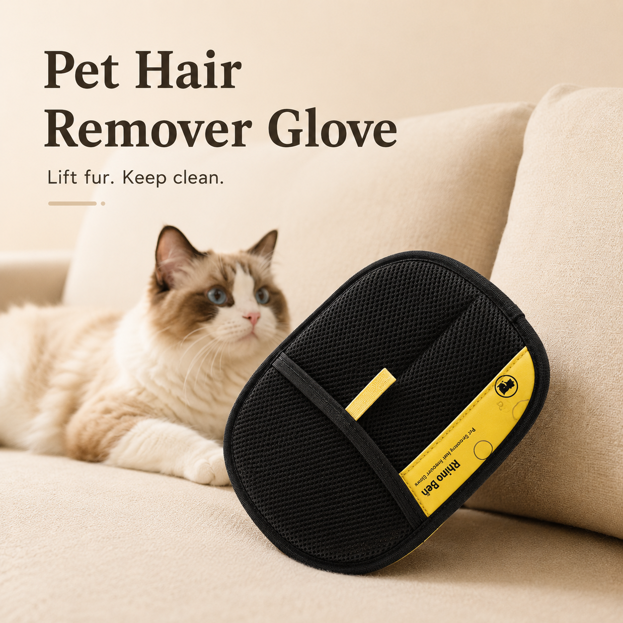 Pet Hair Remover Glove (Buy 2 Get 1 FREE)