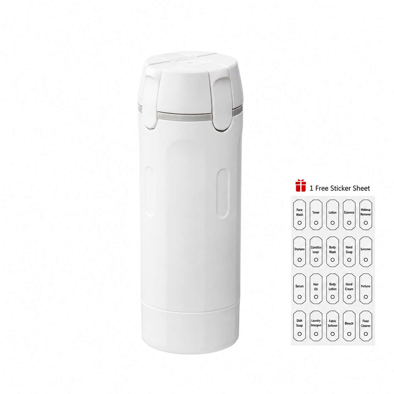 PackEase™ 4-in-1 Travel Bottle