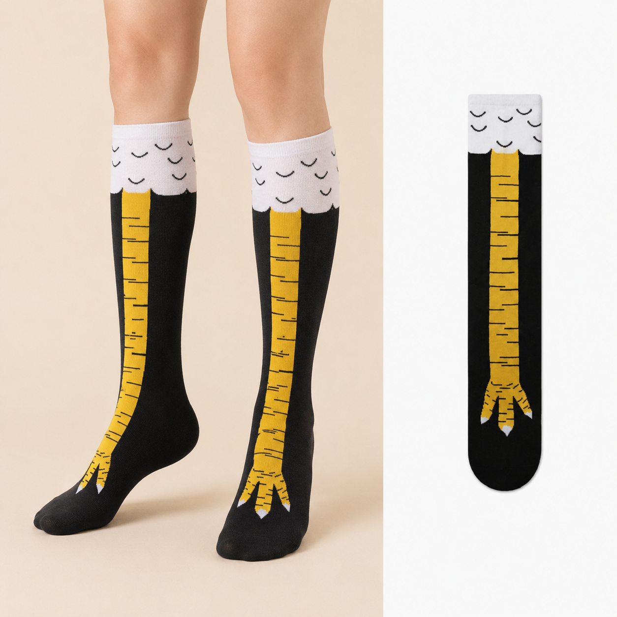 Funny Chicken Leg Socks (Buy 2 Pairs Get 1 Pair FREE)