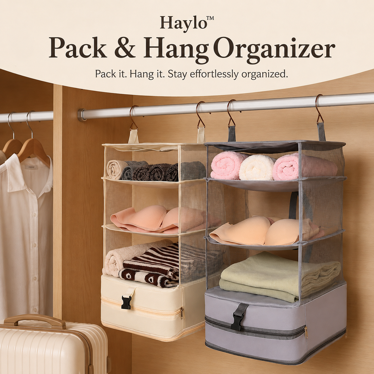 Haylo™ Pack & Hang Organizer