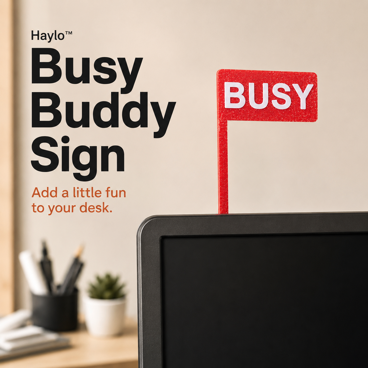 Haylo™ Busy Buddy Sign (Buy 2 Sets Get 1 Set FREE)