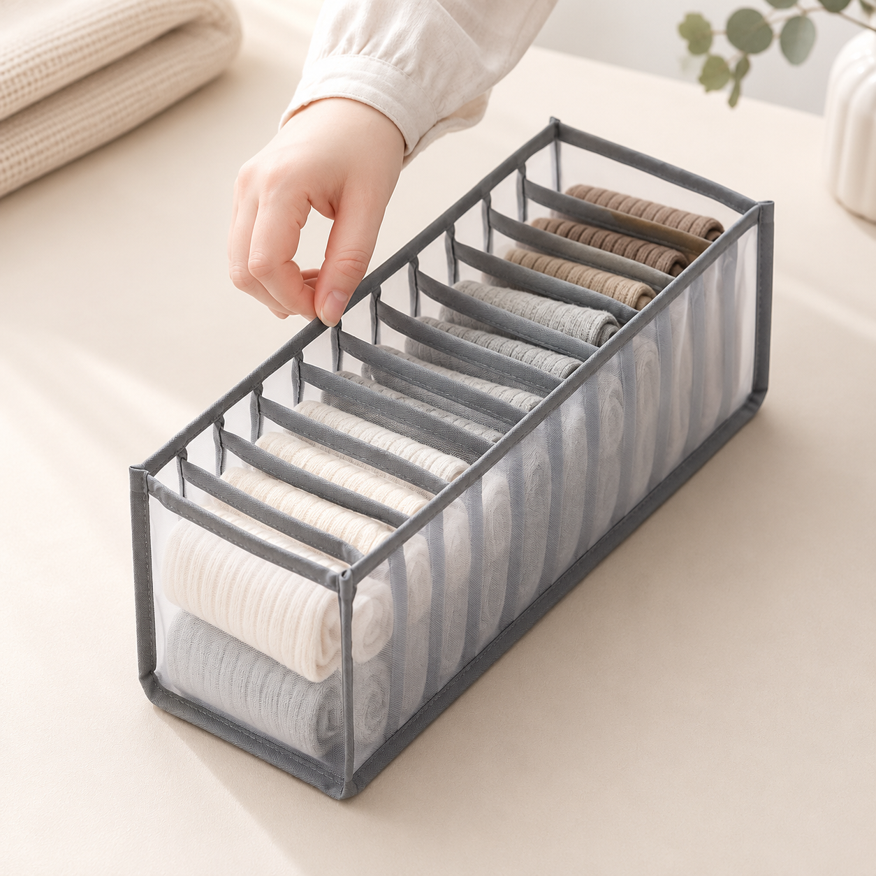 Foldable Drawer Organizer