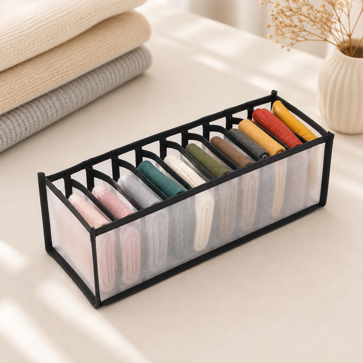 Foldable Drawer Organizer