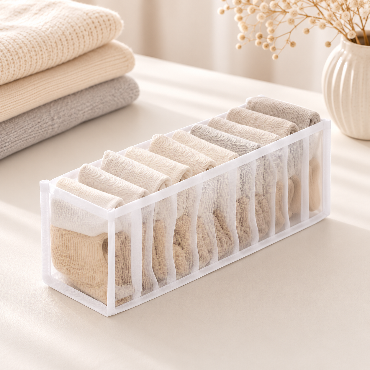 Foldable Drawer Organizer