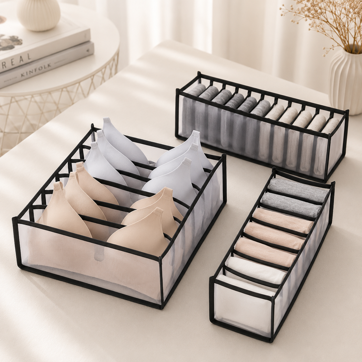 Foldable Drawer Organizer
