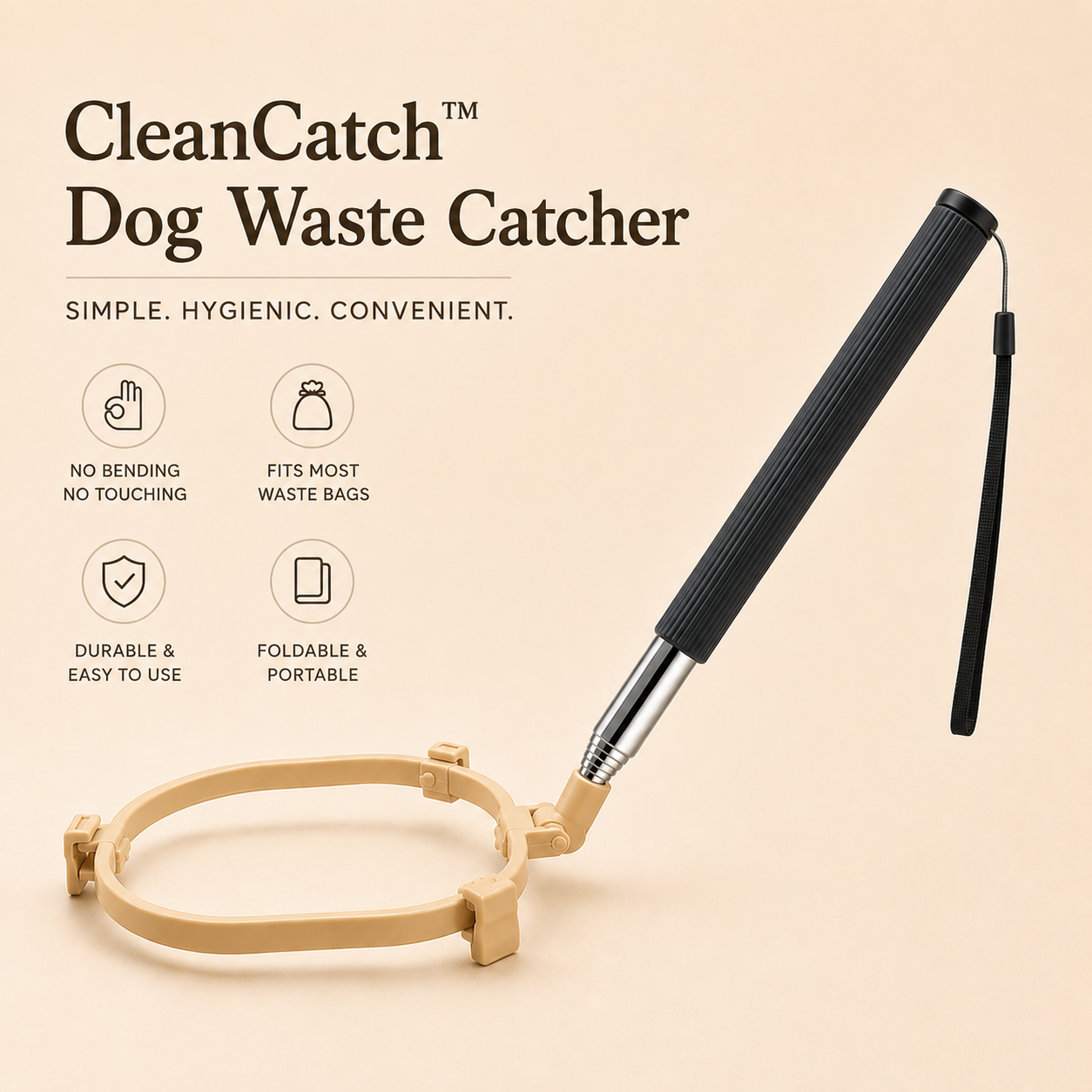 CleanCatch™ Dog Waste Catcher