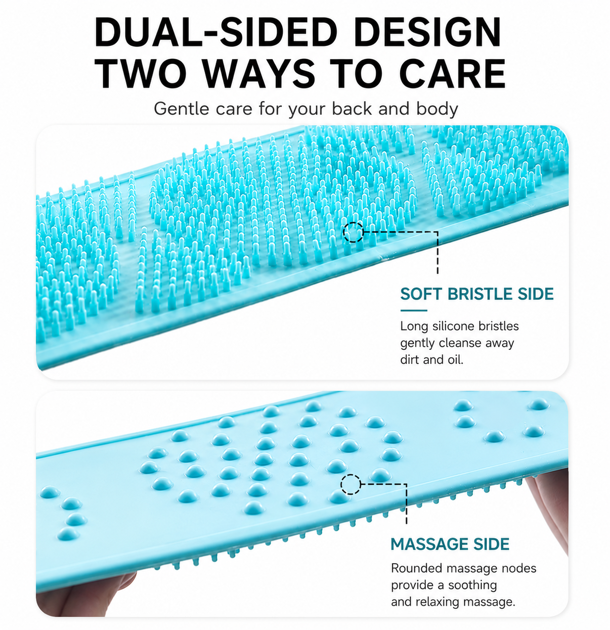 ScrubEase™ Silicone Body Scrubber (Buy 2 Get 1 FREE)