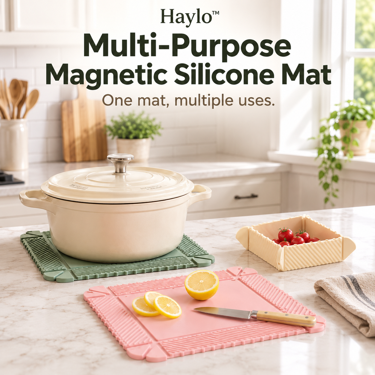 Haylo™ Multi-Purpose Magnetic Silicone Mat (Buy 2 Get 1 FREE)