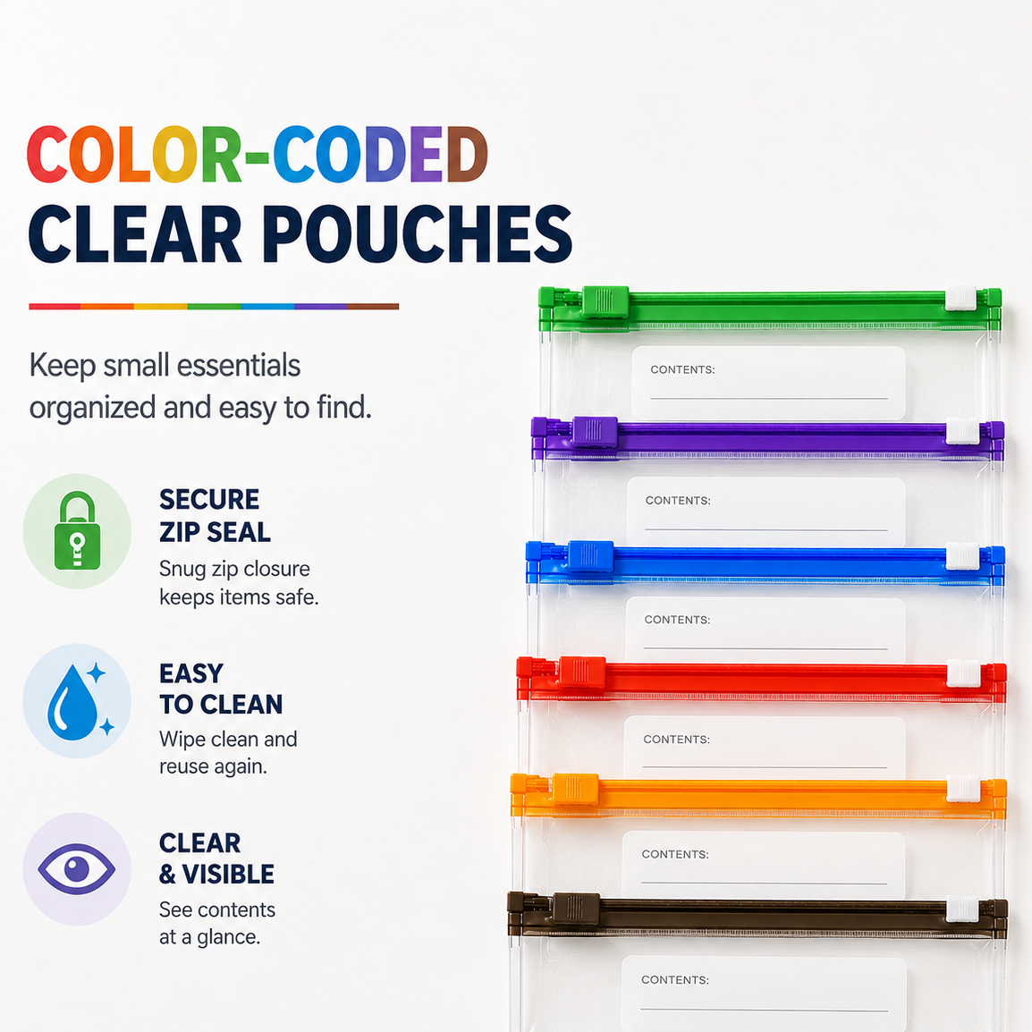 Haylo™ Pill Pouch Organizer