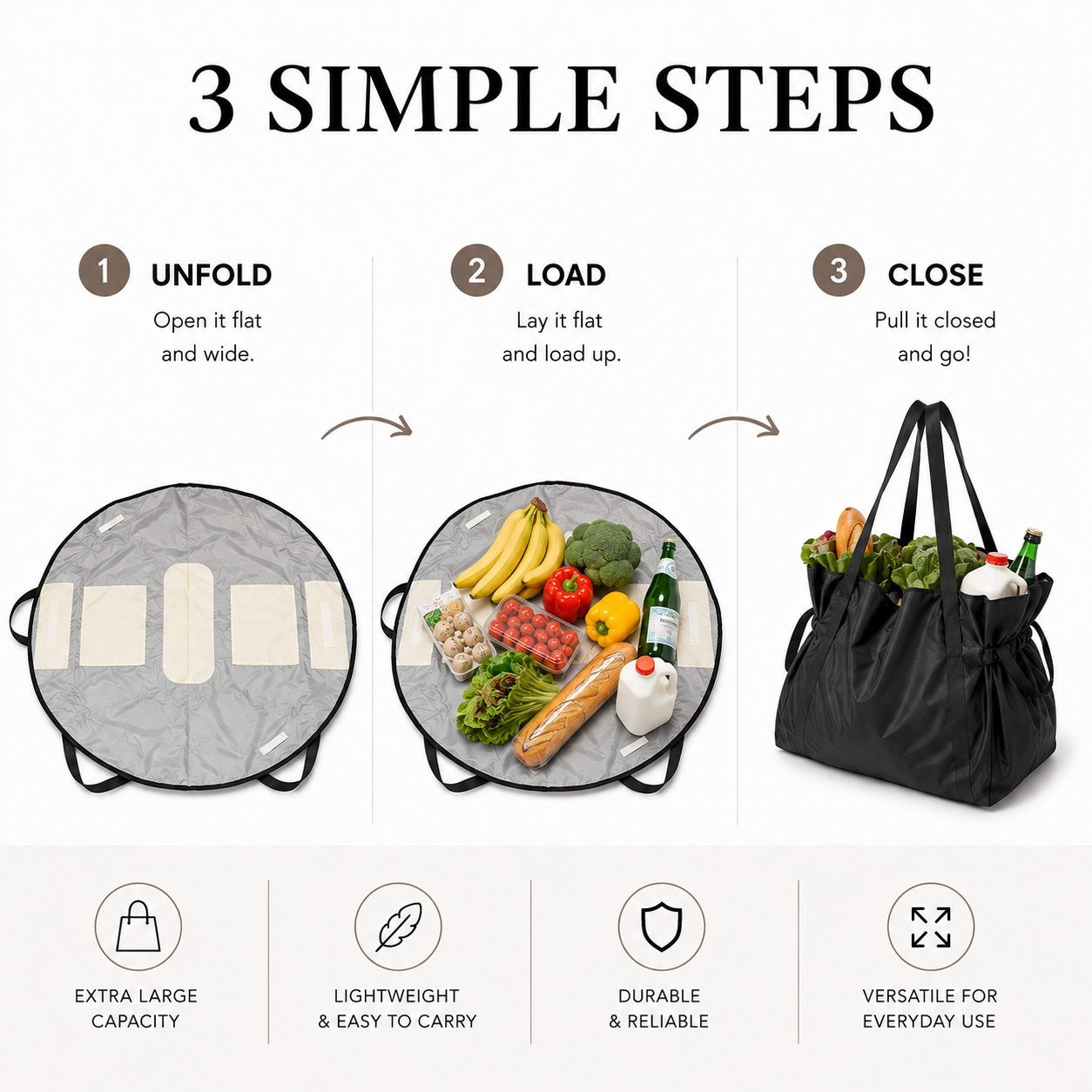 PackSnap™ Grab-and-Go Bag