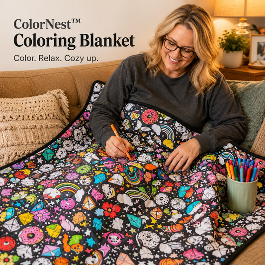 ColorNest™ Coloring Blanket