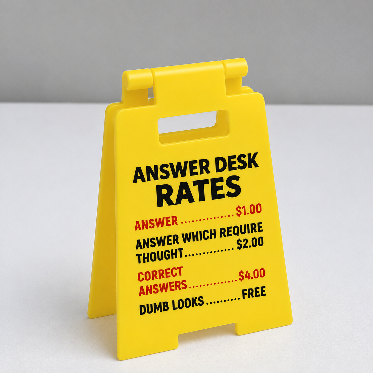 Haylo™ Funny Desk Sign (Buy 2 Get 1 FREE)