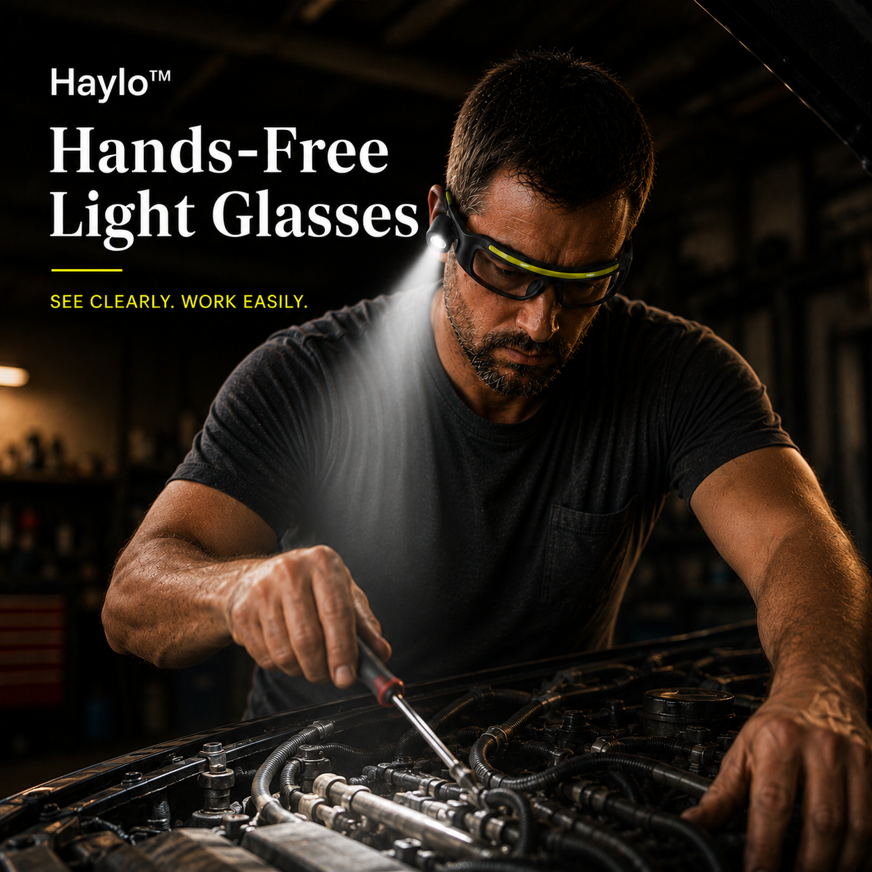 Haylo™ Hands-Free Light Glasses