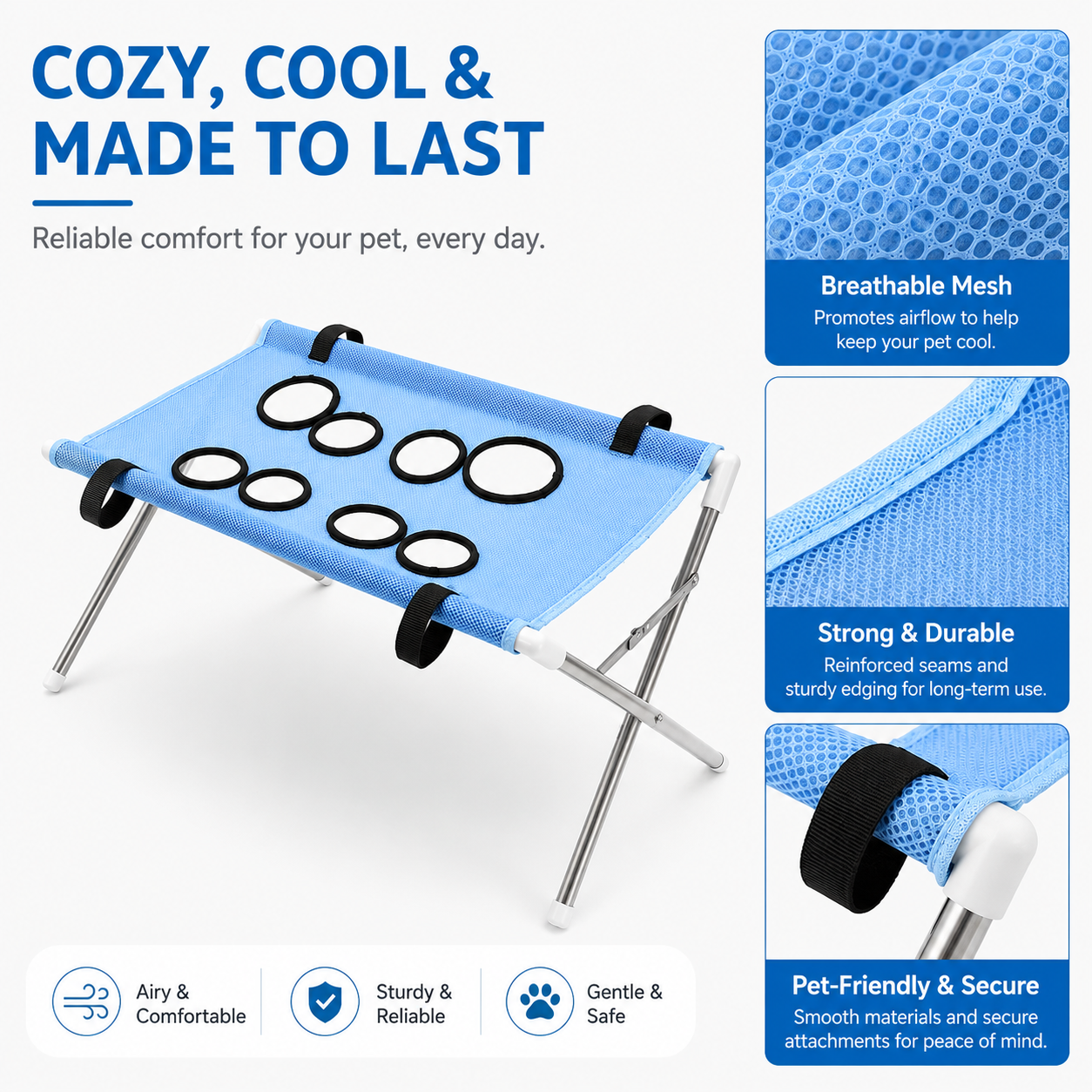 GroomEase™ Pet Hammock