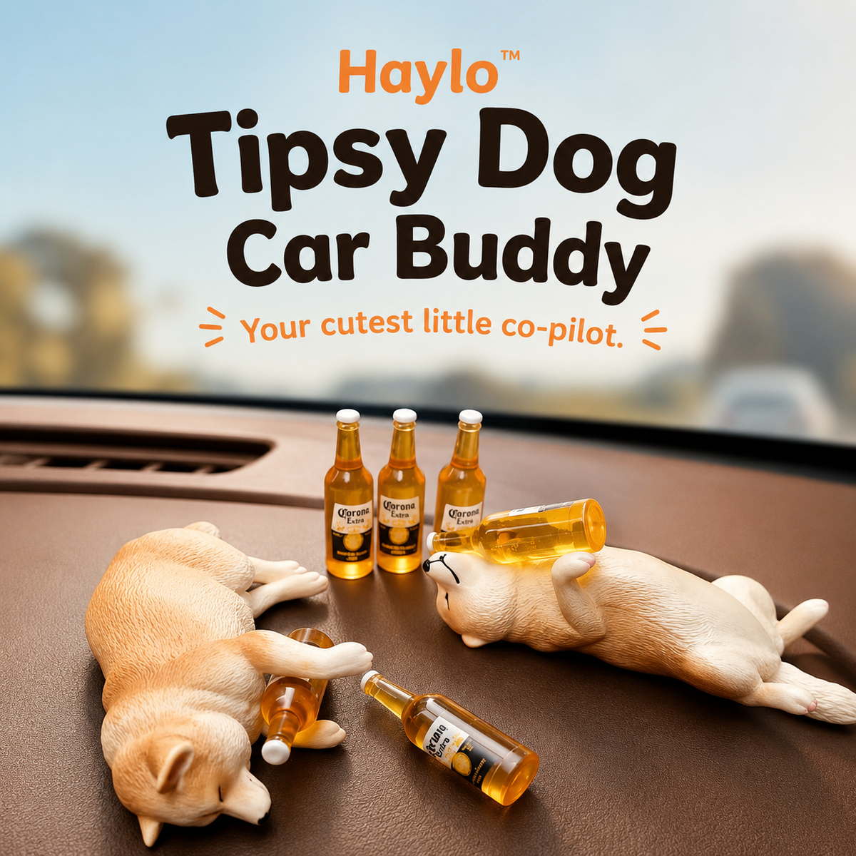 Haylo™ Tipsy Dog Car Buddy (Buy 2 Sets Get 1 Set FREE)