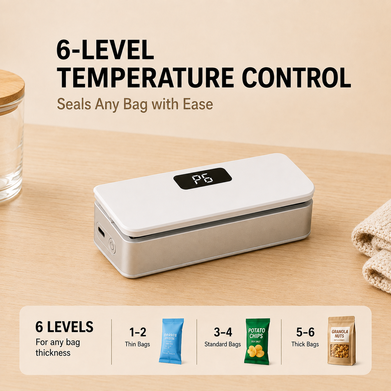 SnapSeal™ Magnetic Bag Sealer