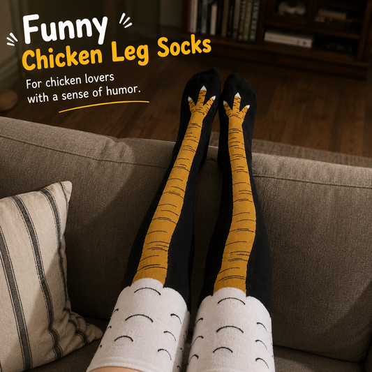 Funny Chicken Leg Socks (Buy 2 Pairs Get 1 Pair FREE)