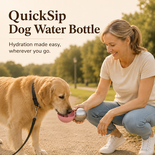 QuickSip Dog Water Bottle (Buy 2 Get 1 FREE)