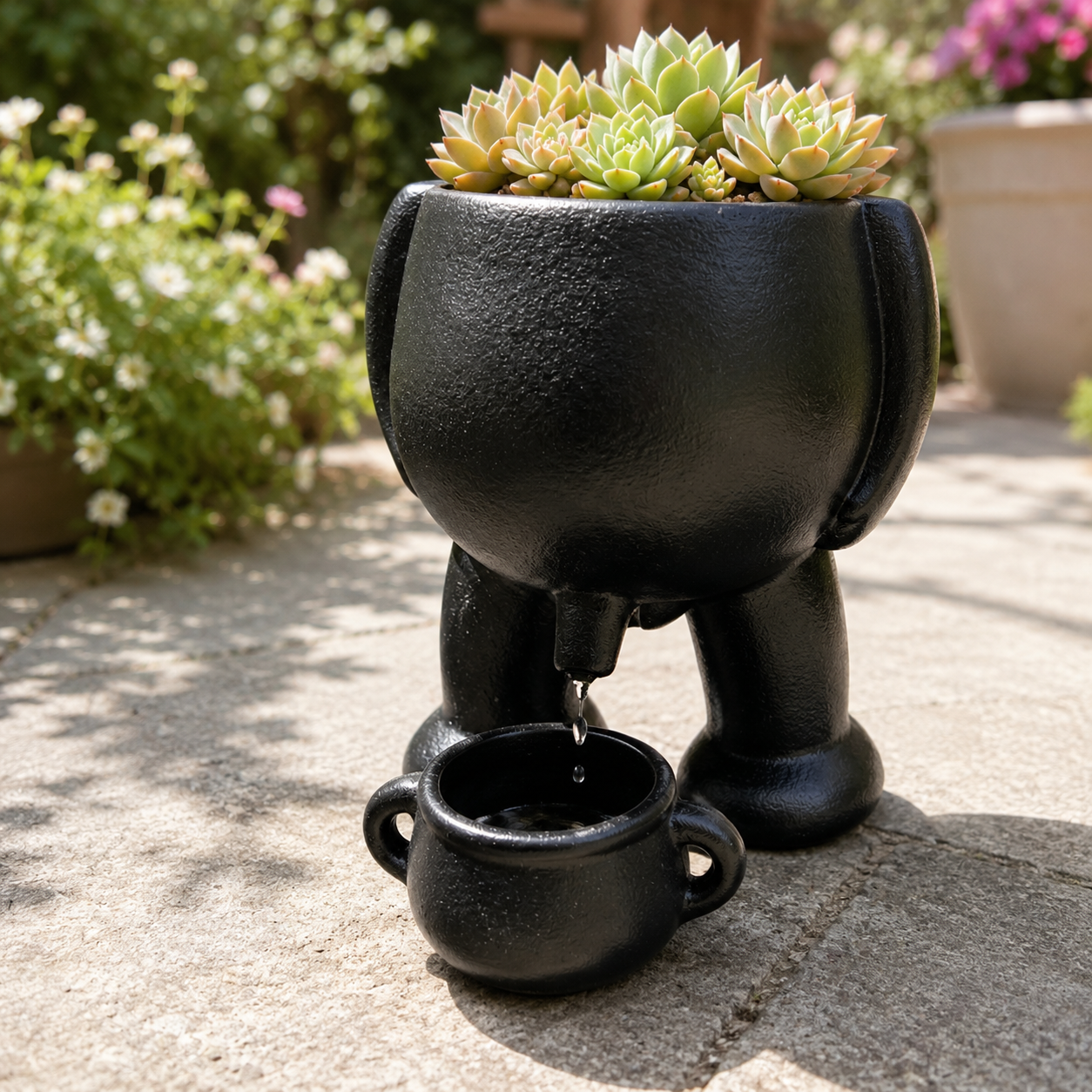 Funny Peeing Pot