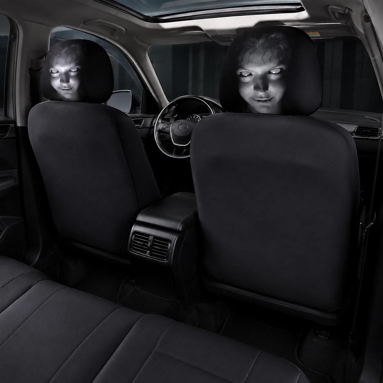 Haylo™ Haunted Headrest Cover