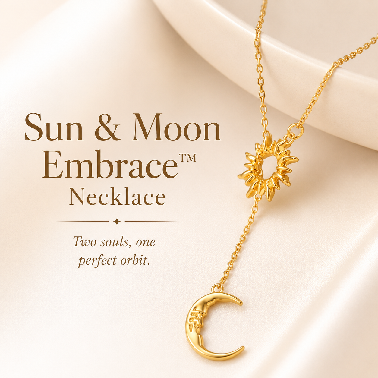 Sun & Moon Embrace™ Necklace