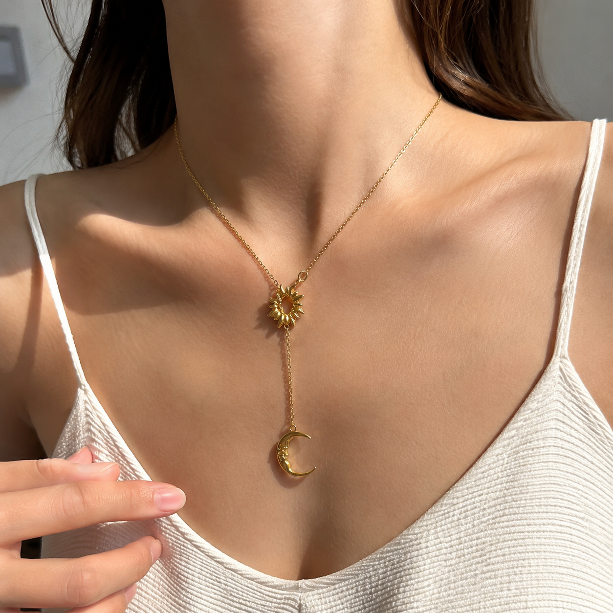 Sun & Moon Embrace™ Necklace