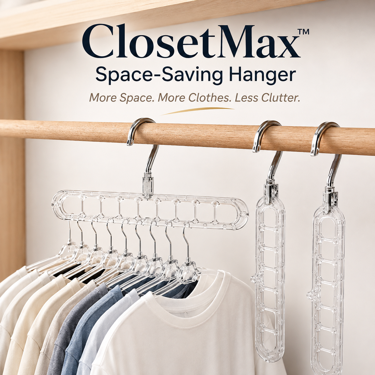 ClosetMax™ Space-Saving Hanger
