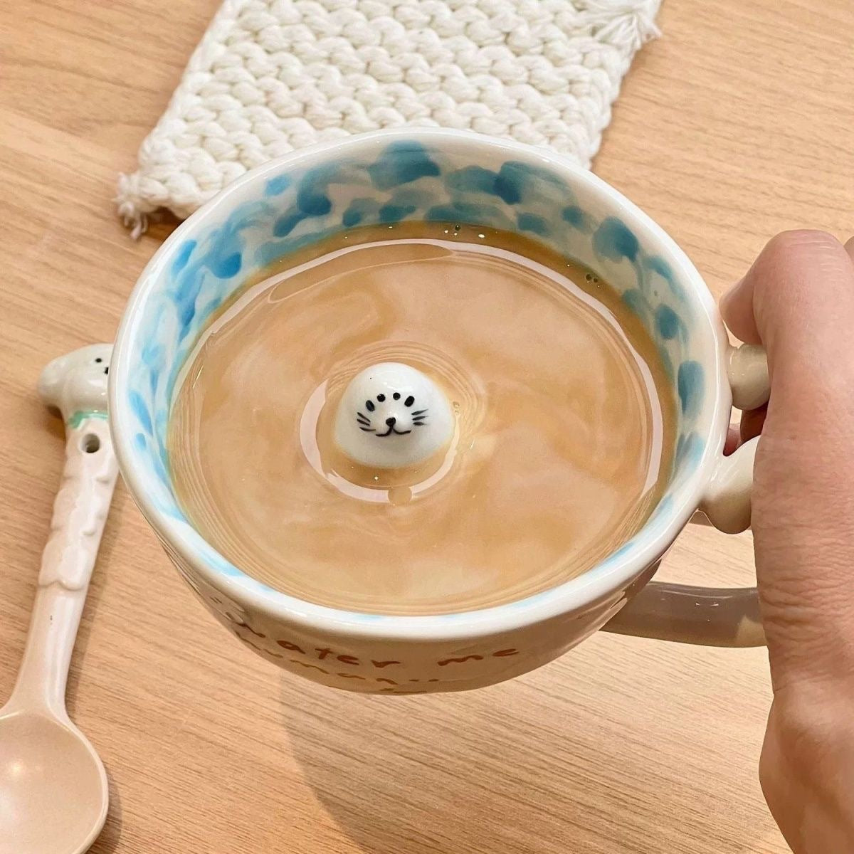 Haylo™ Handmade Seal Mug
