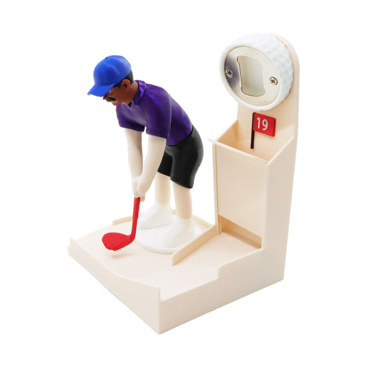 SwingPop™ Golf Bottle Opener